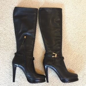NWOT Giorgio Armani Knee High Boots